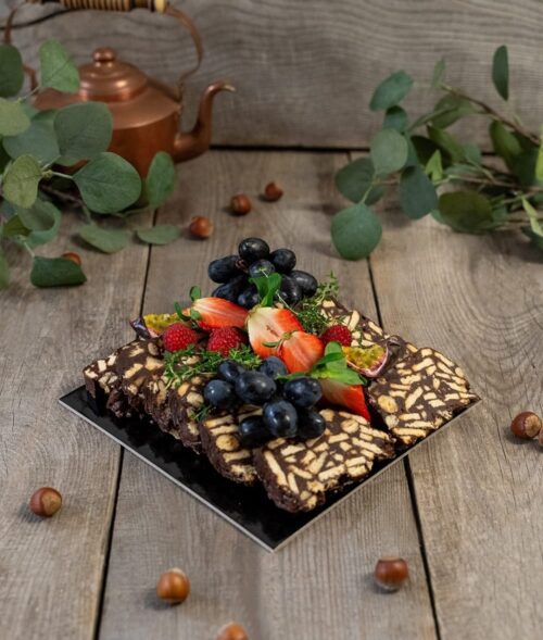 Veganiskas tinginys su kakava