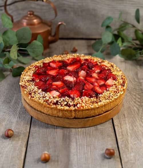 Tarta su braškėmis